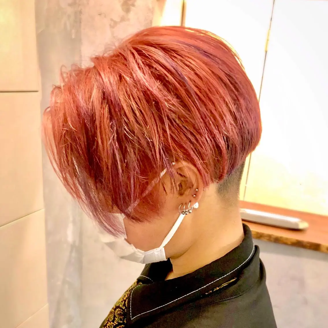 ショート カラー 宮崎 智也のヘアスタイル