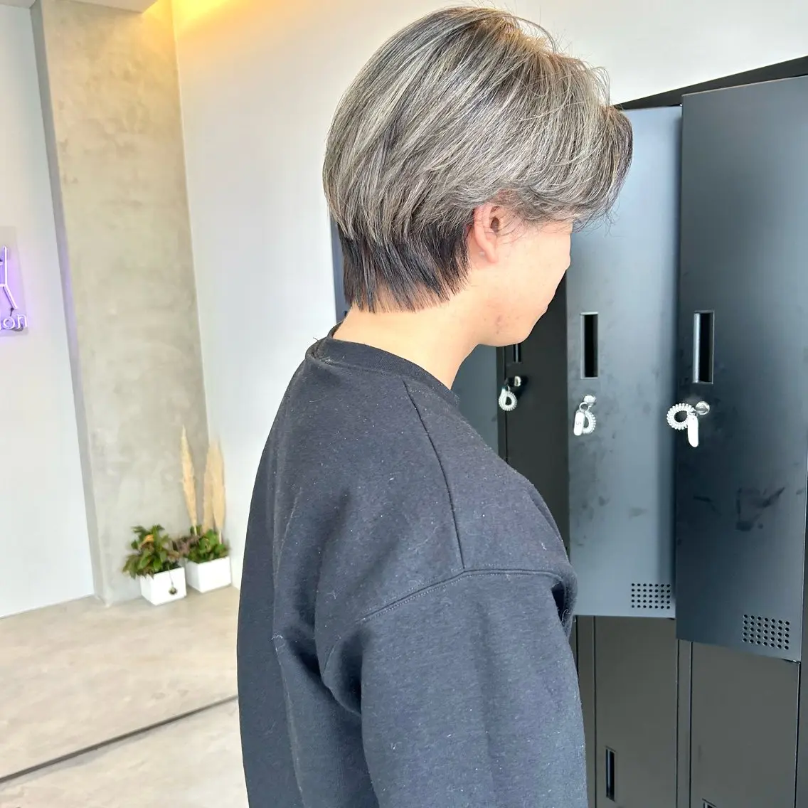 ショート カラー カット 一ノ瀬 暁のヘアスタイル
