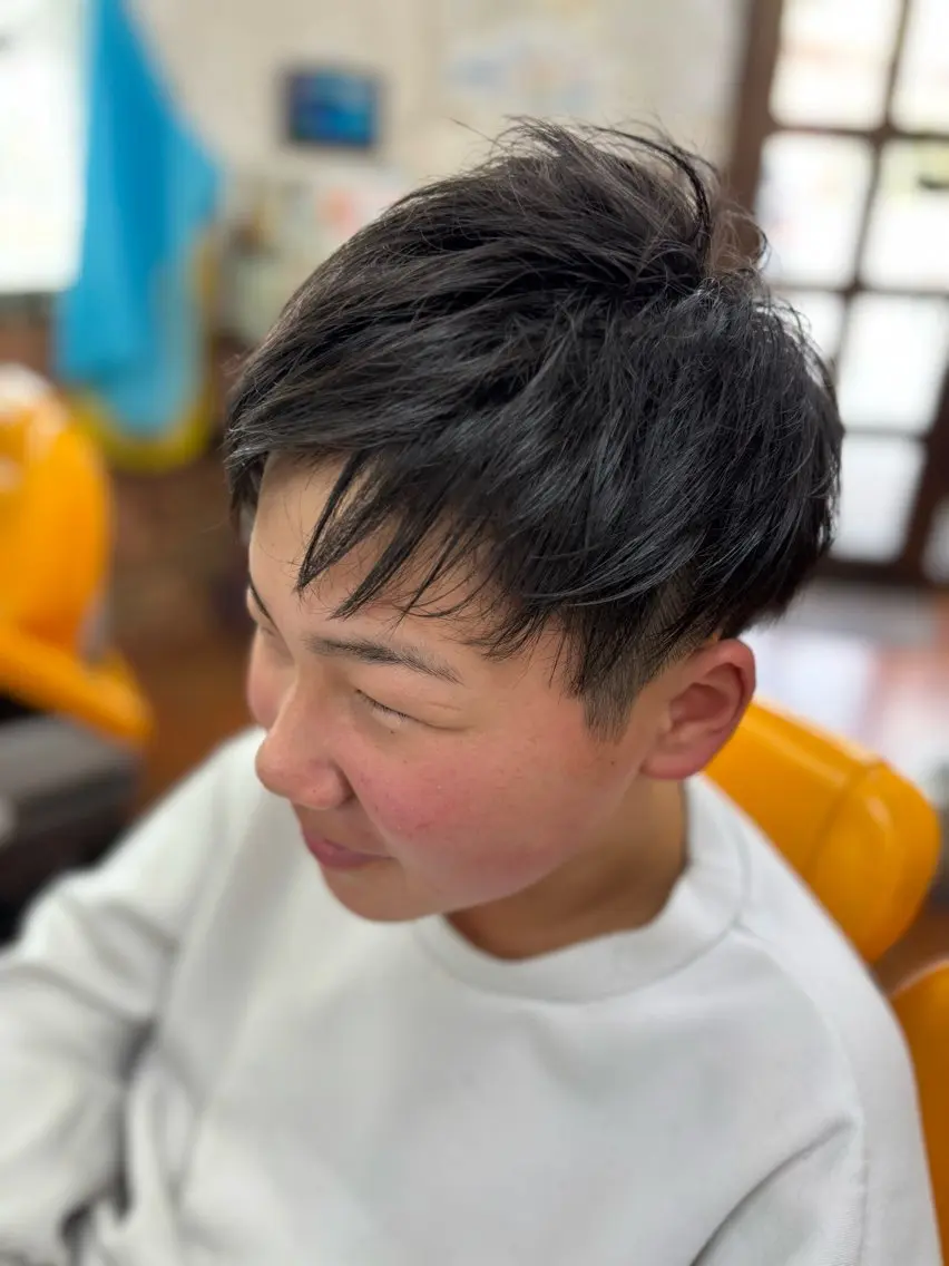 ショート やました 理容所のヘアスタイル