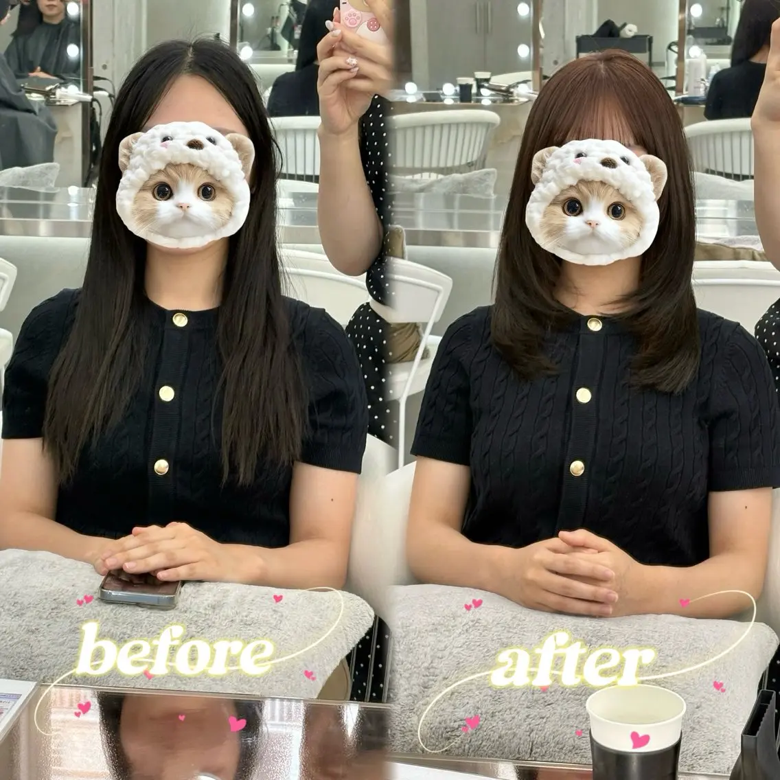 カラー ブリーチ ダブルカラー ブリーチなしカラー カット ヘアカラー トリートメント ブリーチなしベージュ 🤎kotomiのヘアスタイル
