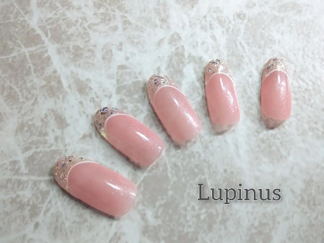 ネイル フットネイル シンプルネイル ハンドネイル フットネイル Lupinus ルピナスのネイルデザイン