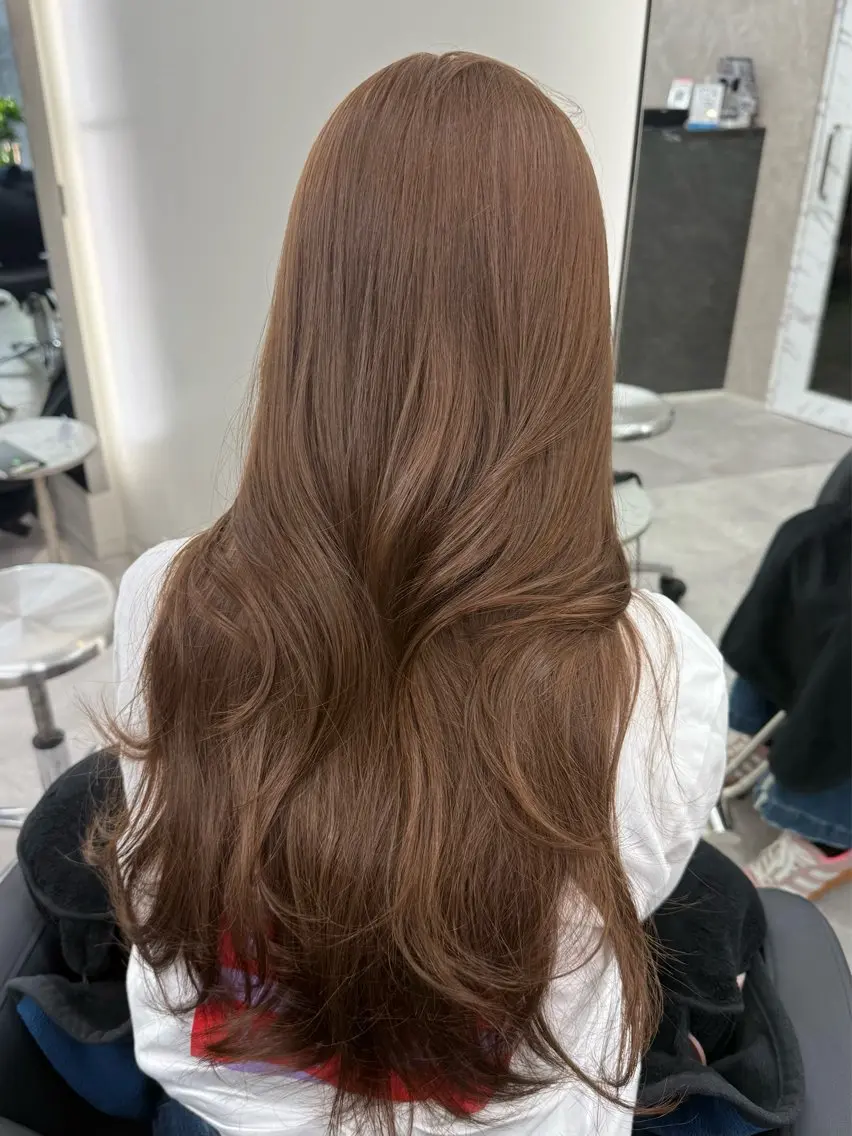 ʚ 🎀 ミニモ限定 🎀 ɞ 似合わせカット + ブリーチなしダブルカラー 🪽🤍 ¥11000の写真