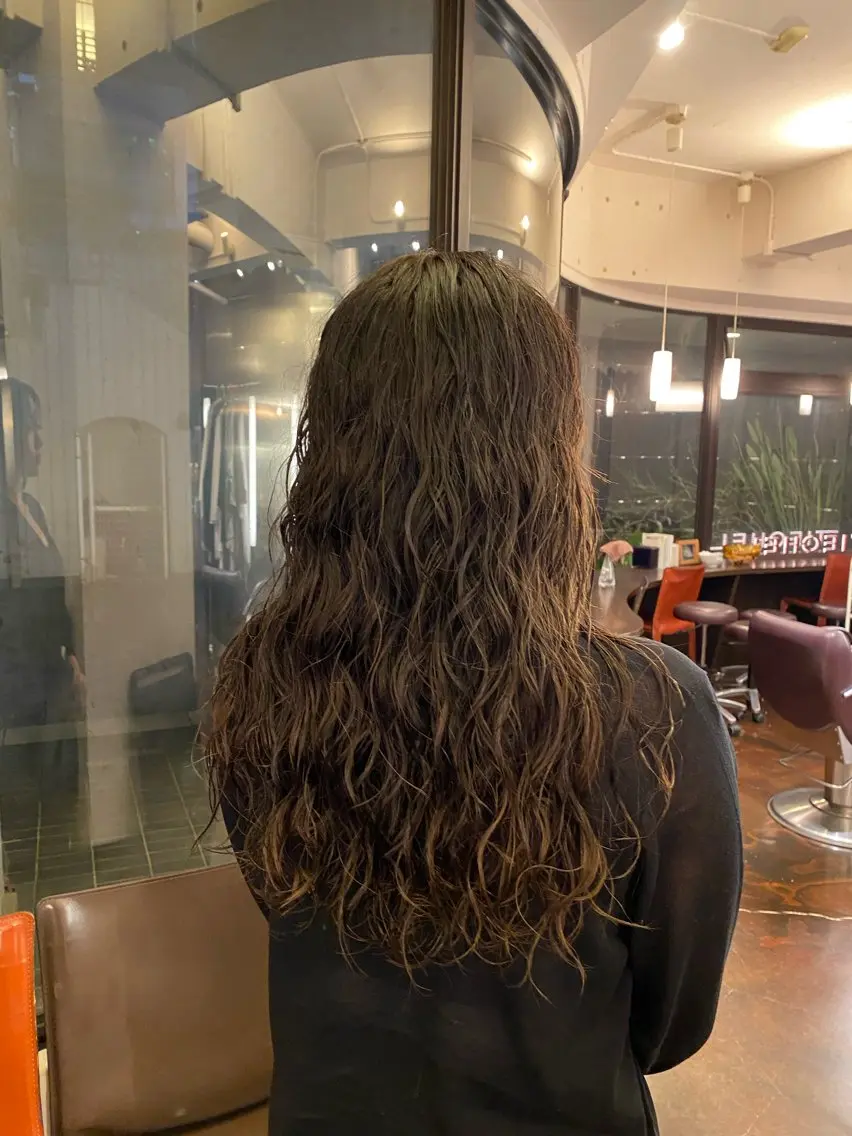 ロング パーマ 🎀 チヒロ🎀のヘアスタイル