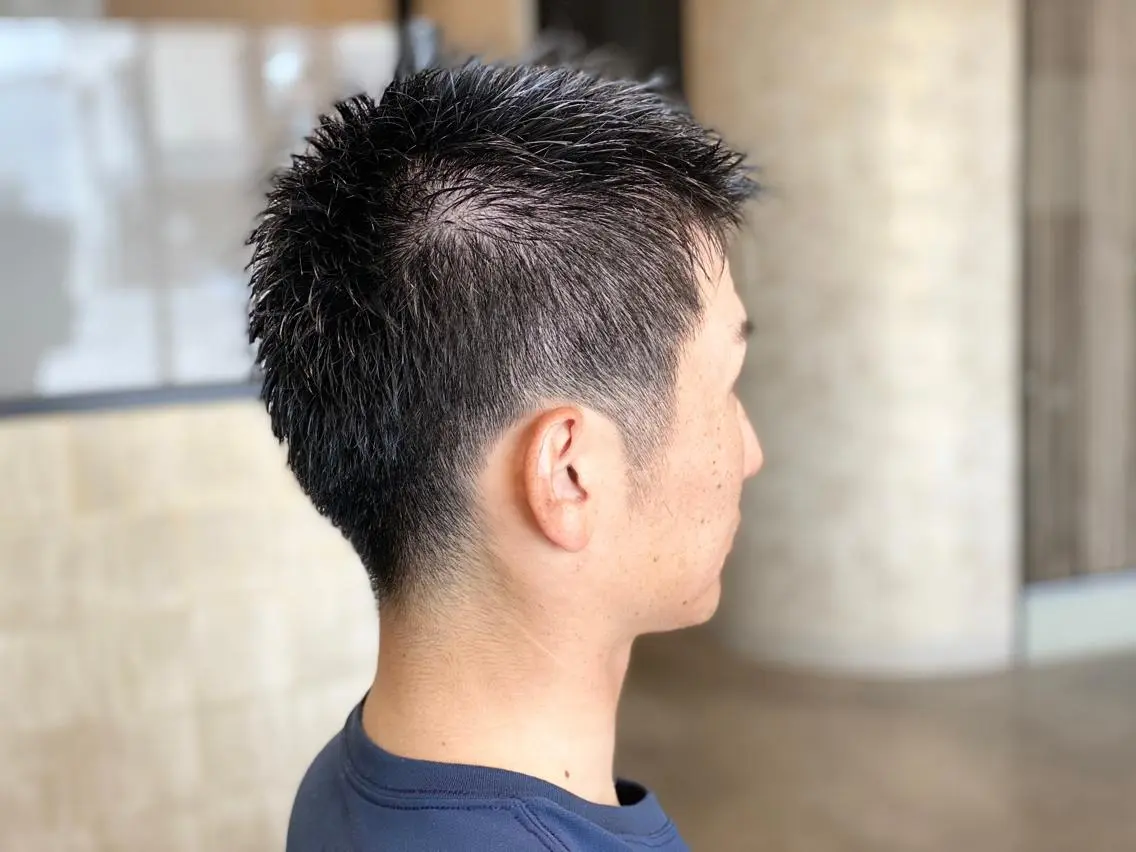 メンズ 宮城 将大のヘアスタイル