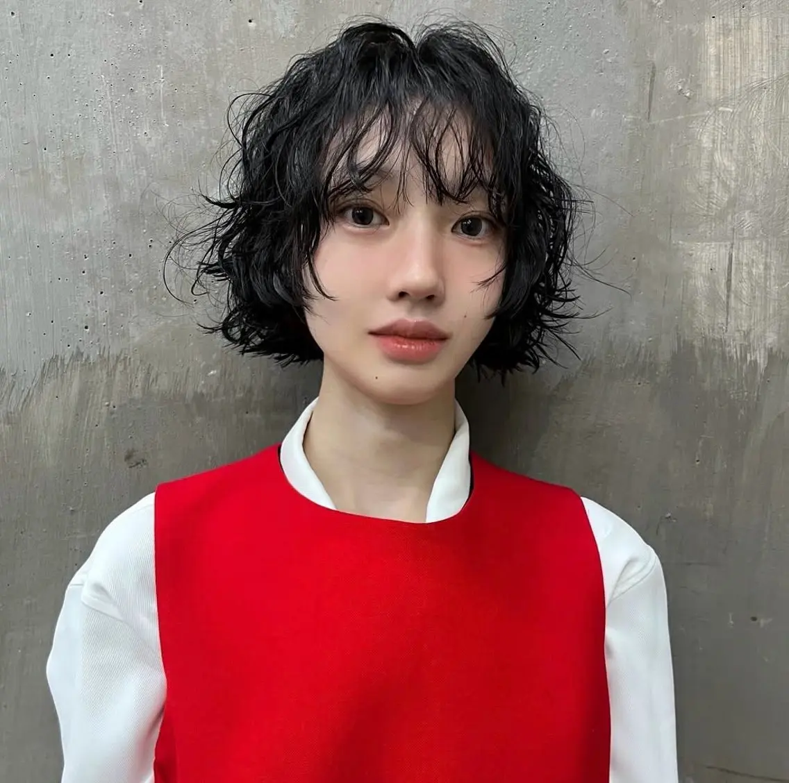 ショート パーマ メンズ清潔感のプロ 💈メンズパーマ藤田のヘアスタイル