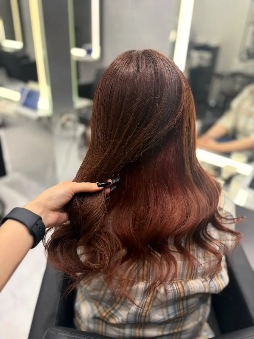 ロング ヘアカラー じゅり🍒 /CS栄のヘアスタイル