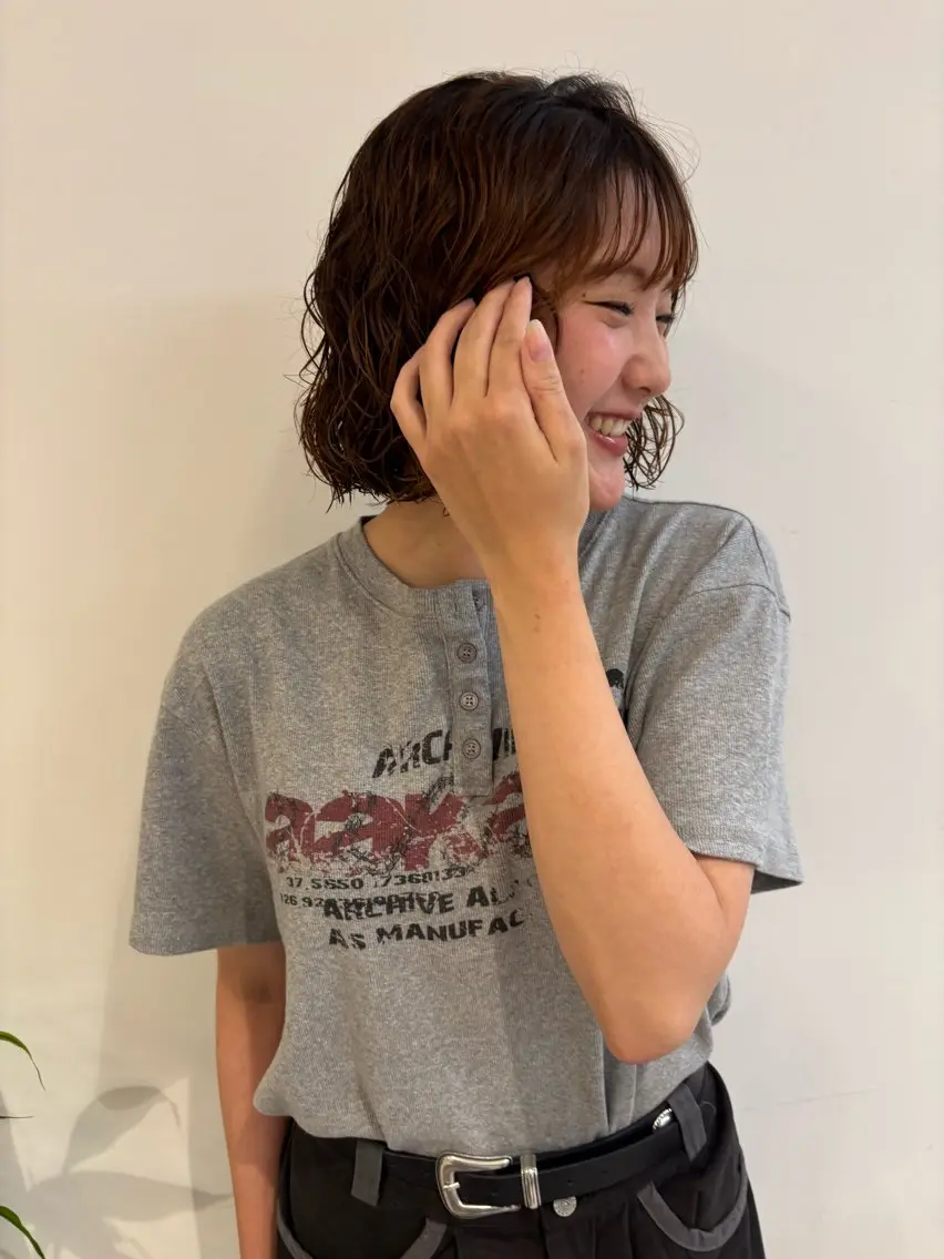 パーマ パーマモデル募集 /立川/ユウリのヘアスタイル