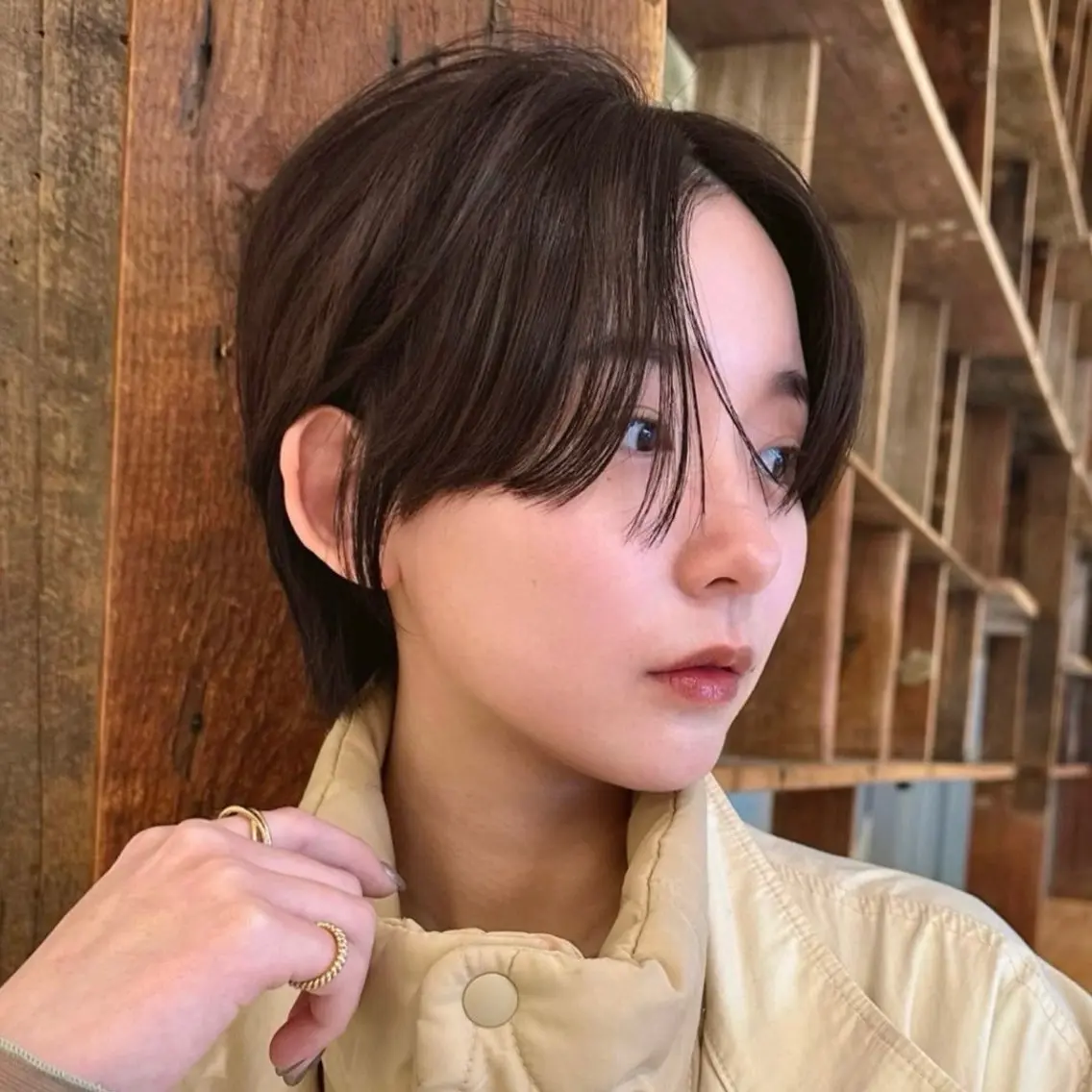 ショート 出仙 拓巳のヘアスタイル