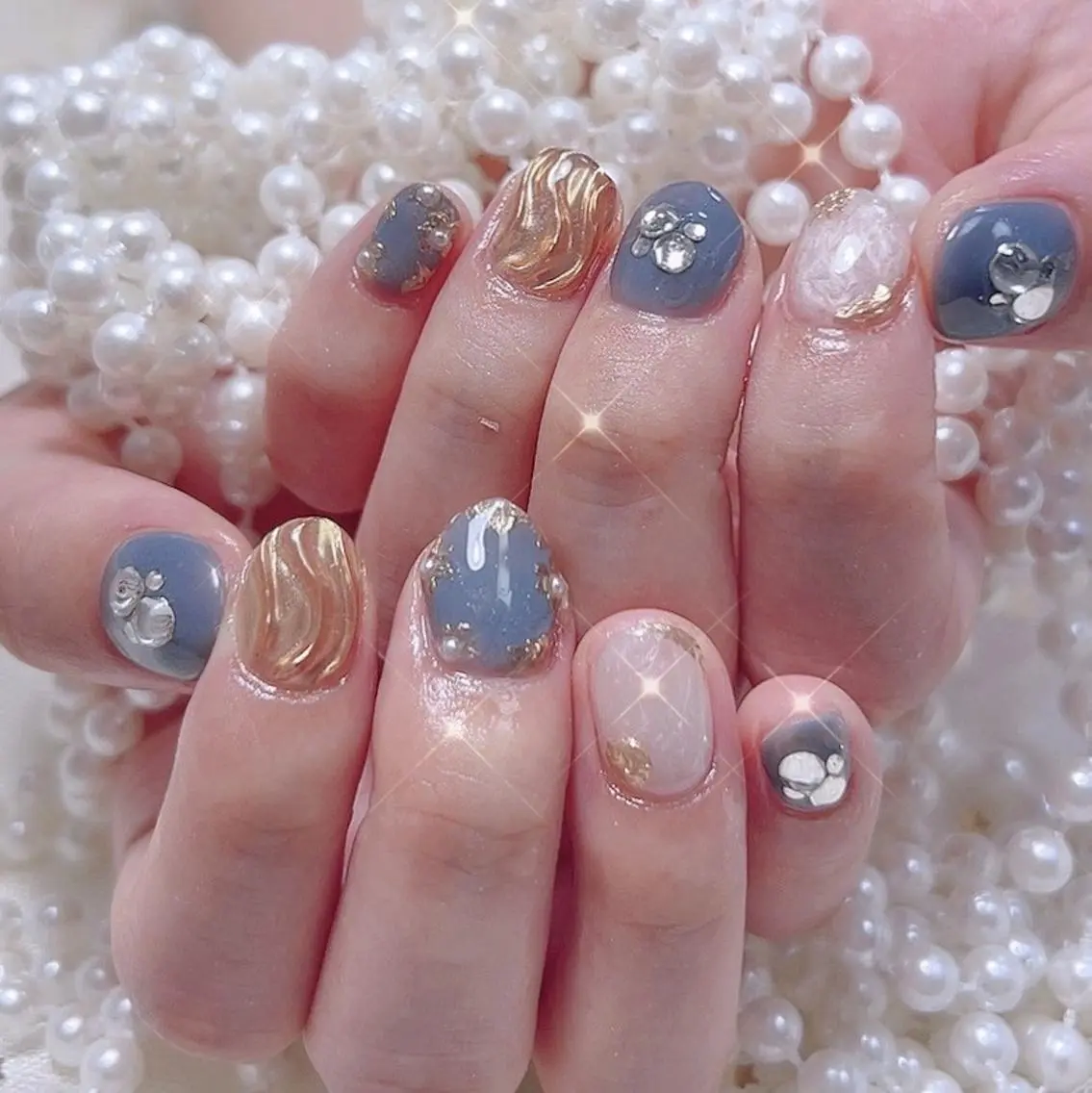 ネイル 🎀七海 🎀のネイルデザイン