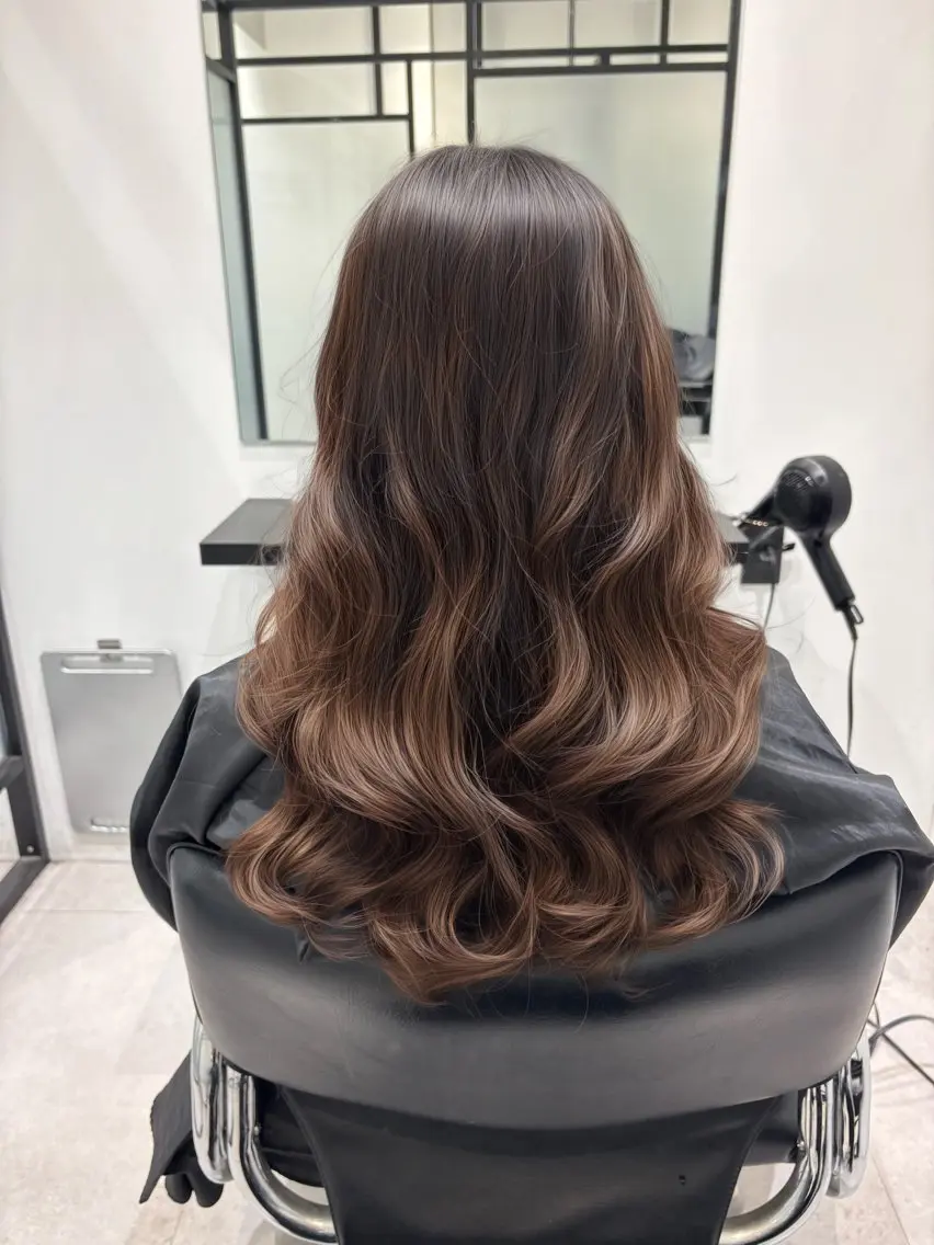 ロング パーマ 塚原 蒼志のヘアスタイル