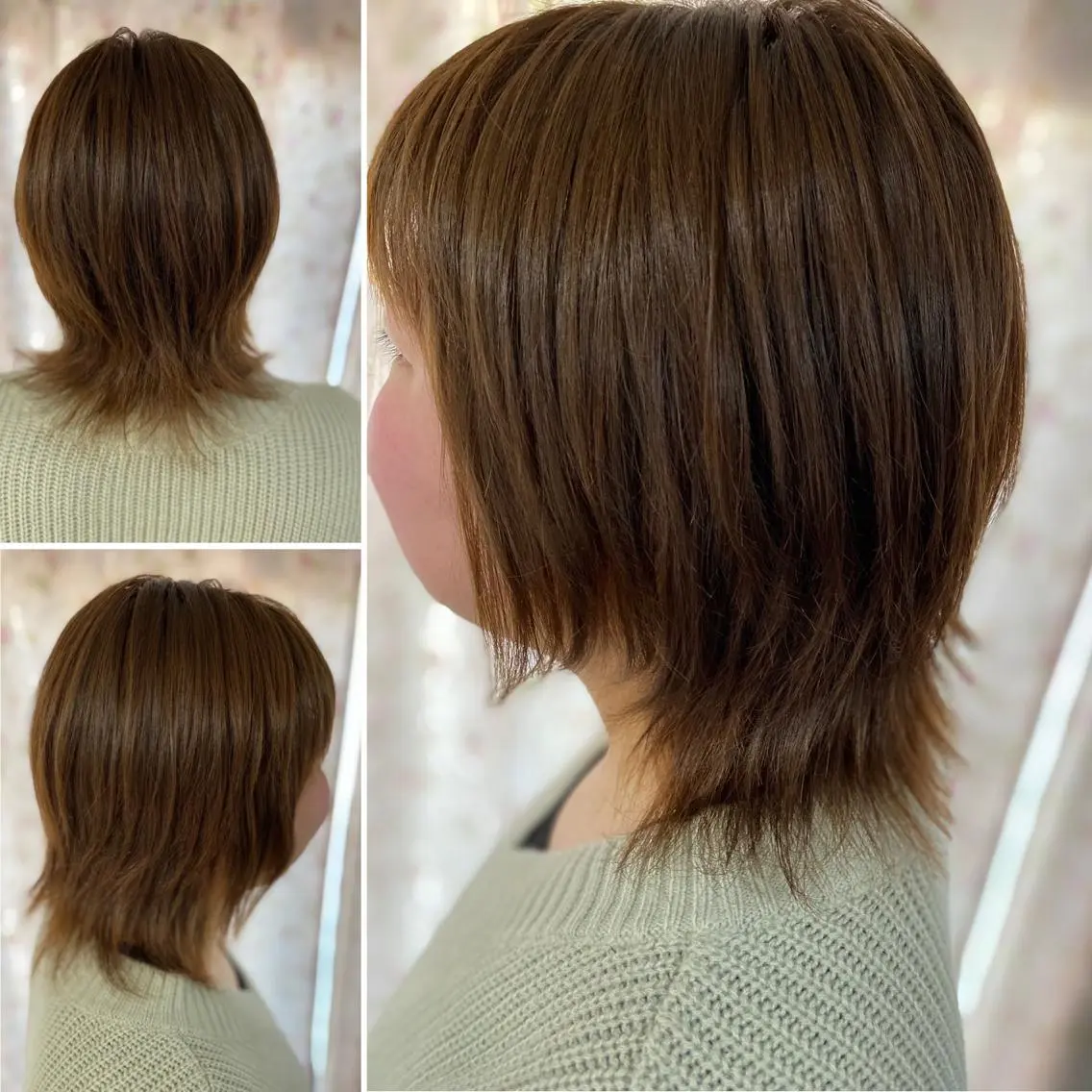 ミディアム くせ改善師 髪質改善師ゴトウのヘアスタイル