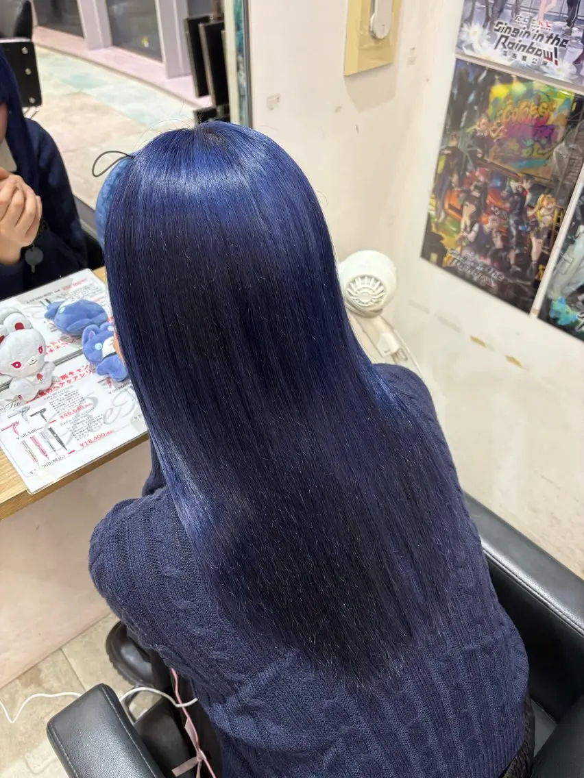 ロング カラー ヘアカラー トリートメント 推しカラー/ ミクのヘアスタイル