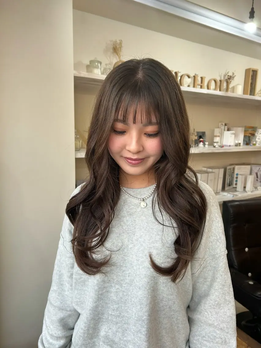 ロング カラー ヘアカラー 🫧透明感ボブ/ ハイトーン.nanoのヘアスタイル