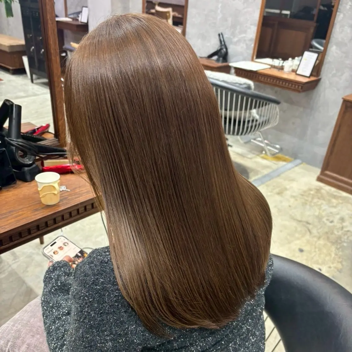 🌼透明感ある似合わせワンカラー+3stepトリートメントの写真