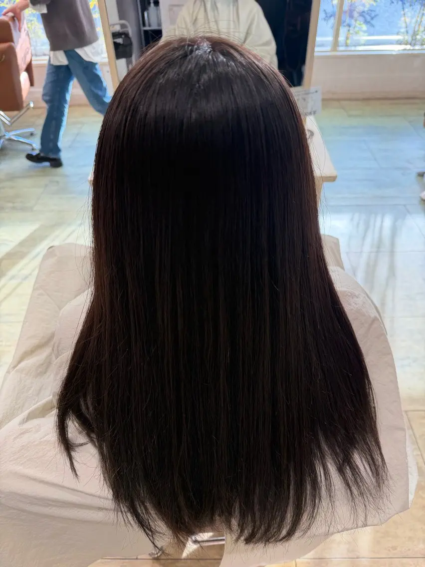 ロング ヘアカラー カラーモデル募集中✨ MIKUのヘアスタイル