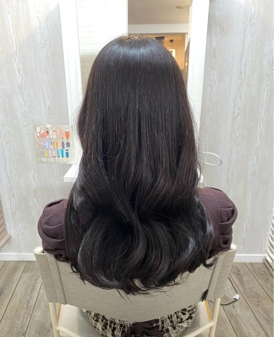ロング カラー THETAふじみ野 野宮のヘアスタイル