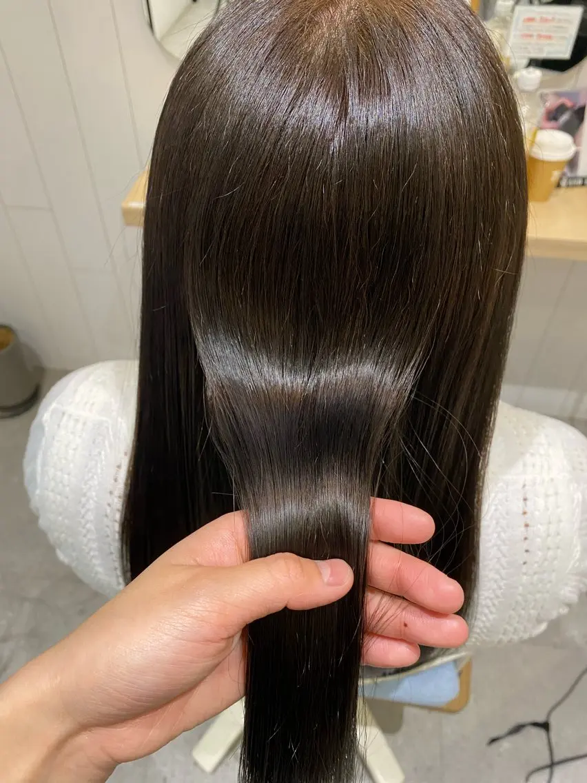 ロング カラー ブルーカラー メンズパーマ・ カット モリヤ🌺のヘアスタイル
