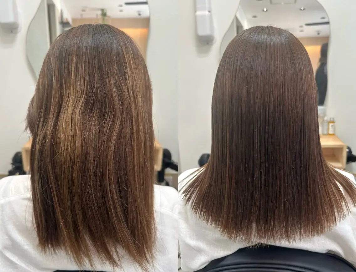 🧡カット+カラー+5STEPトリートメント【白髪染め🆗】🧡の写真
