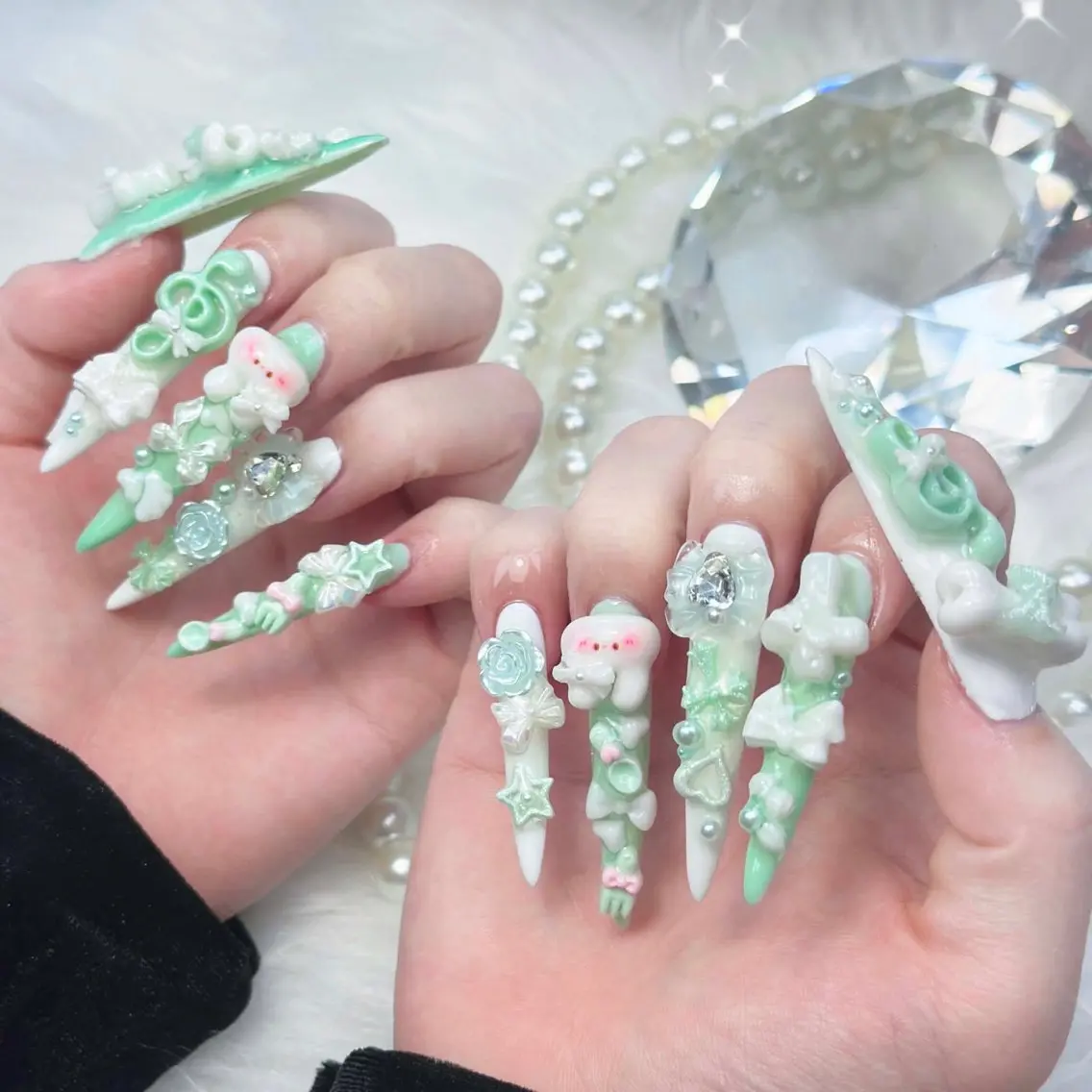 ネイル ハンドネイル ハンドケア ちごみ Novaのネイルデザイン