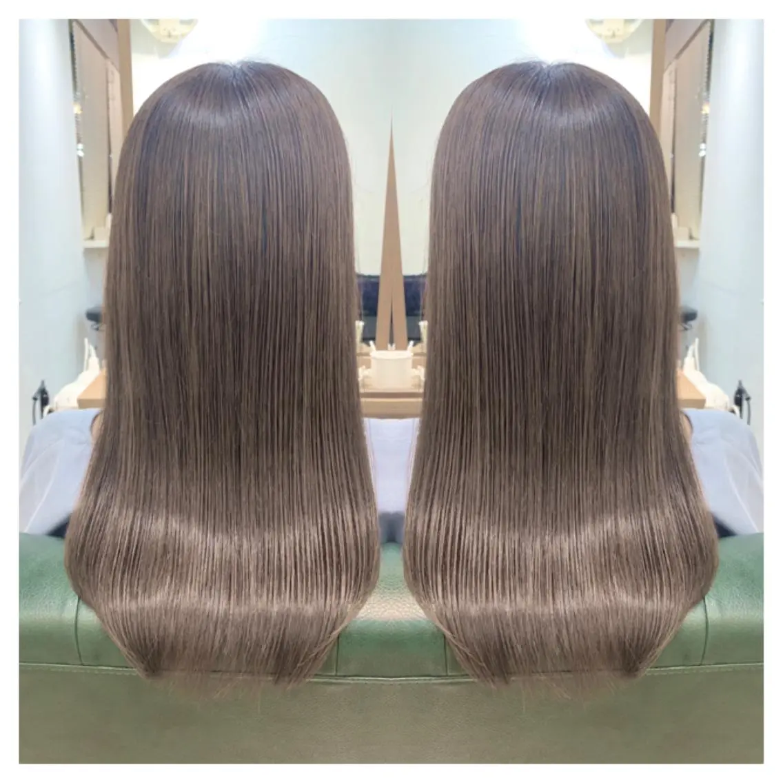 ロング カラー カット ヘアカラー トリートメント 村山 茉衣のヘアスタイル