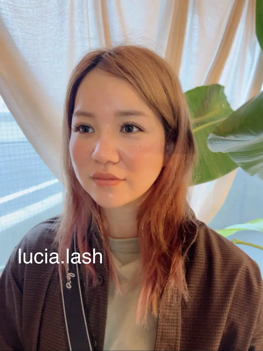 マツエク・マツパ 束感まつ毛 フラットラッシュ マツエク Lucia 小川のマツエク・マツパデザイン