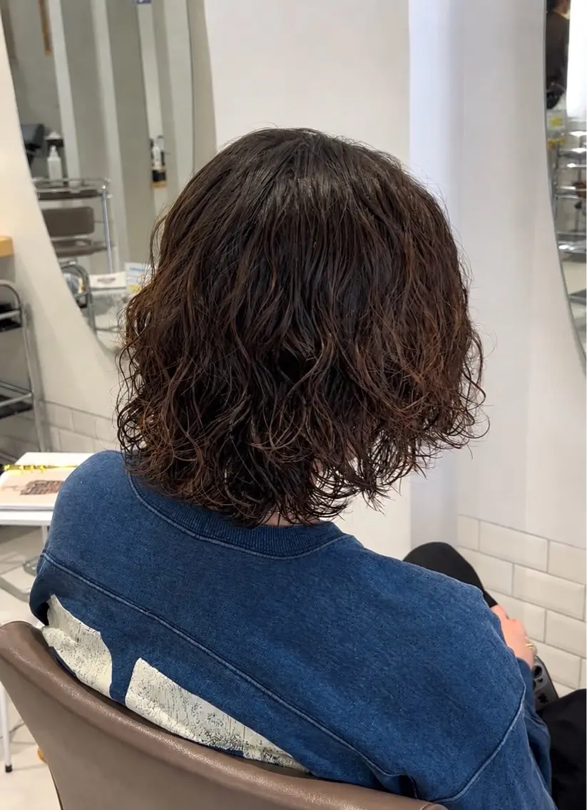 パーマ スパイラルパーマ 🫧透明感カラー/ 黒木彩未🫧のヘアスタイル