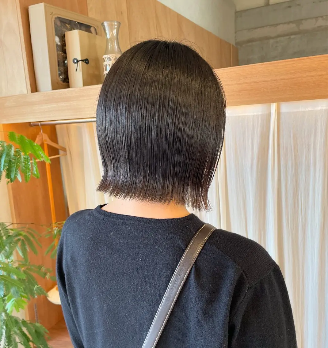 ショート カラー カット ヘアカラー トリートメント runru /muku.のヘアスタイル