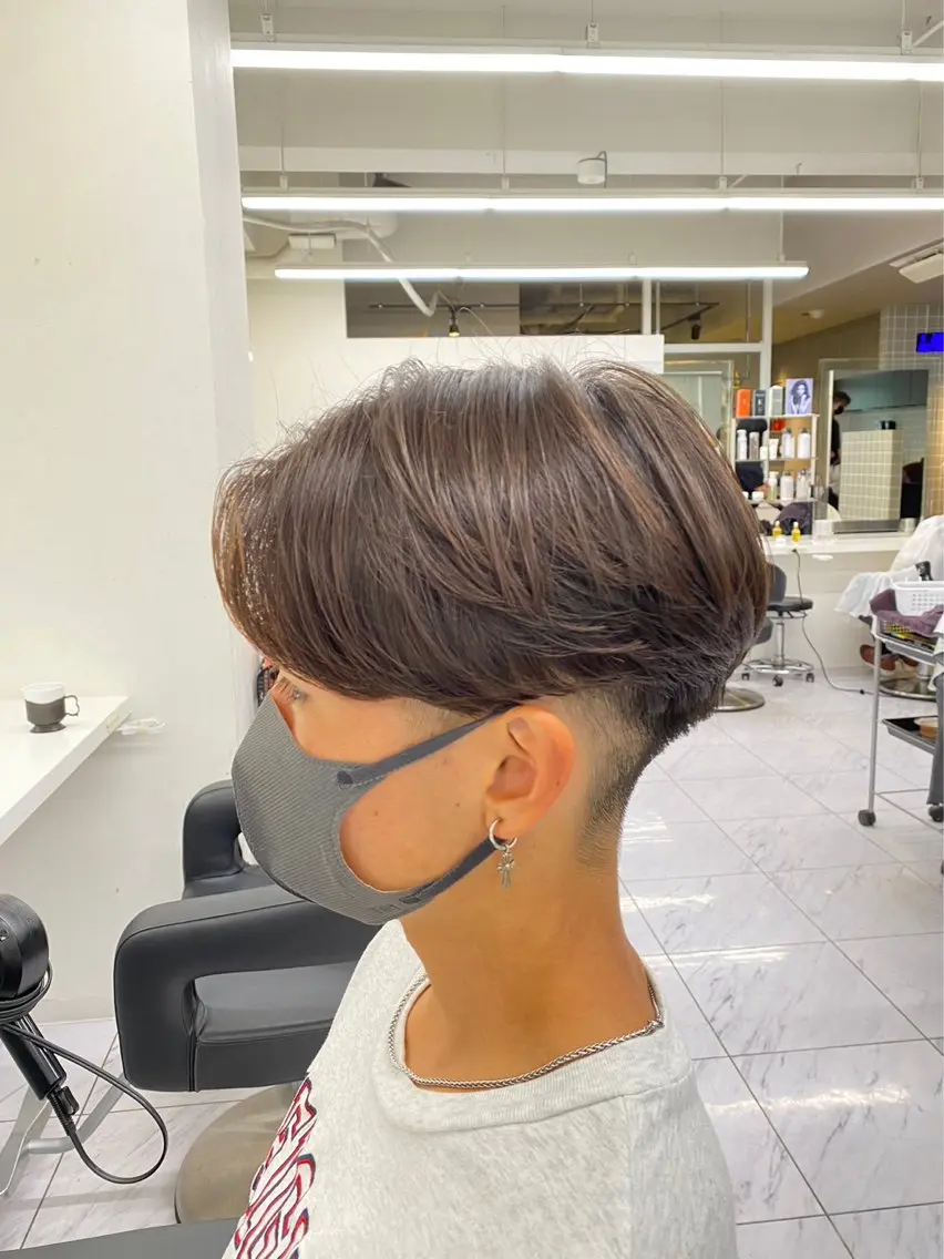 パーマ ヘアアレンジ メンズ カット ヘアセット Ryo横浜韓国ヘア/ 曲がる縮毛矯正特化のヘアスタイル
