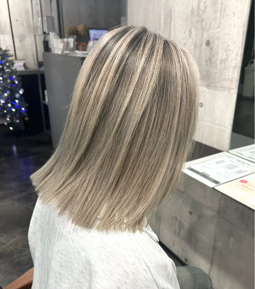 カラー 前田 匡蔵のヘアスタイル