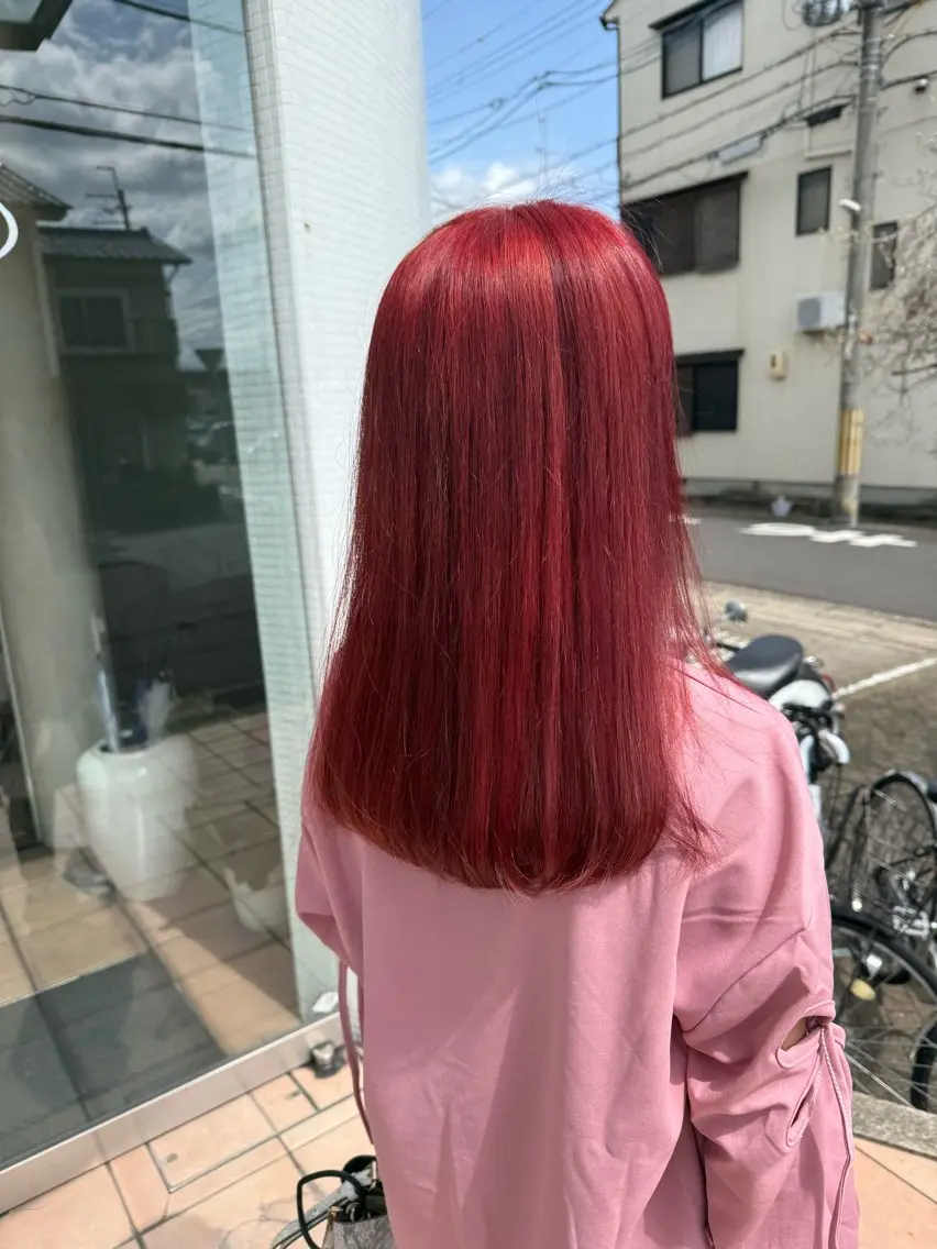 カラー 山本 瑠華のヘアスタイル