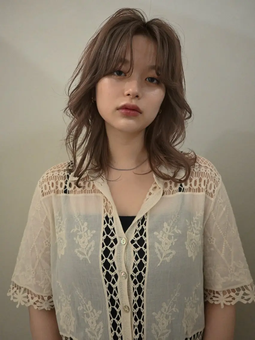 カラー aya / ニュアンスカラーのヘアスタイル