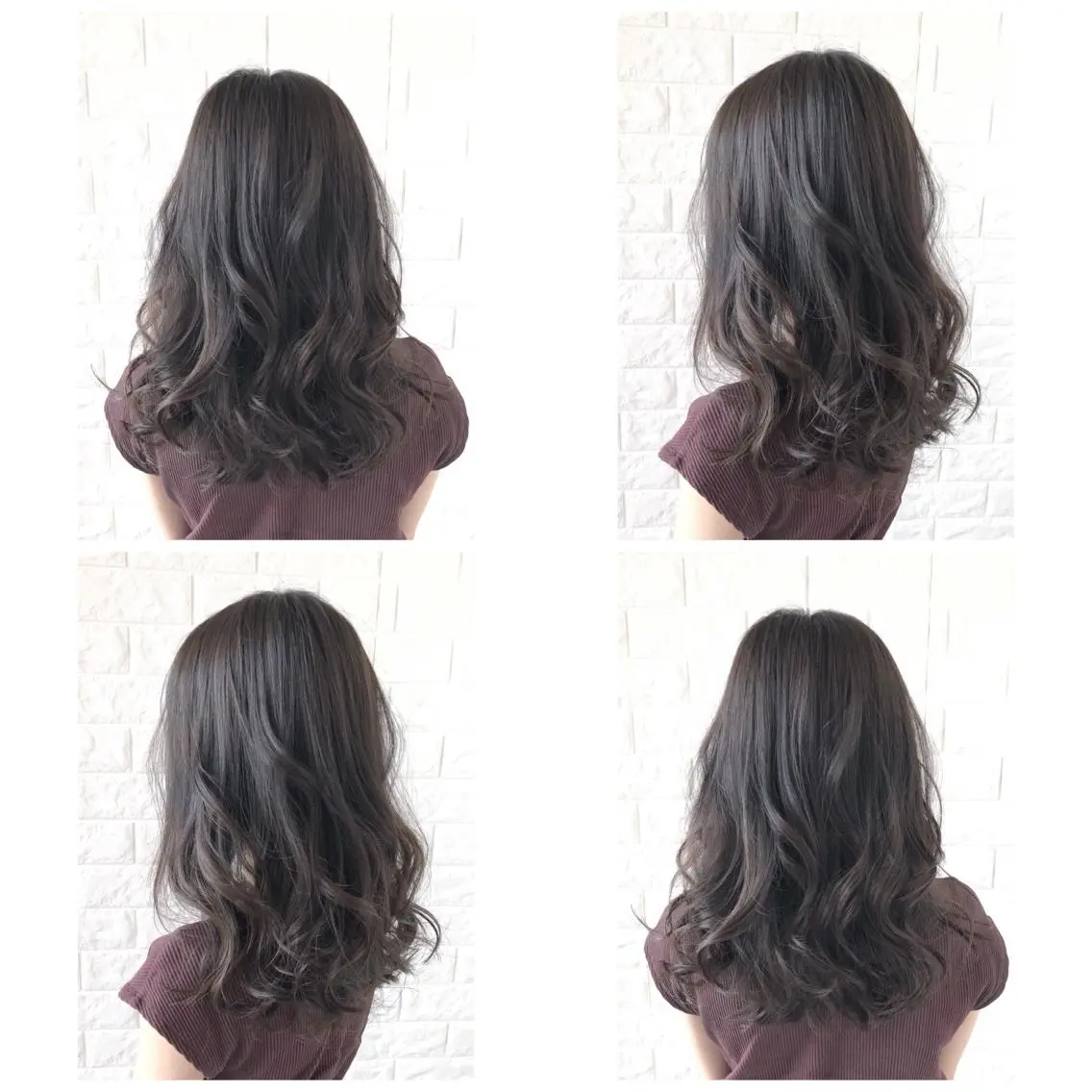 セミロング カラー アッシュ アッシュブラウン ブラウンカラー 透明感カラー イルミナカラー カット ヘアカラー トリートメント 髪質改善特化KIZU /艶髪研究(京都)のヘアスタイル