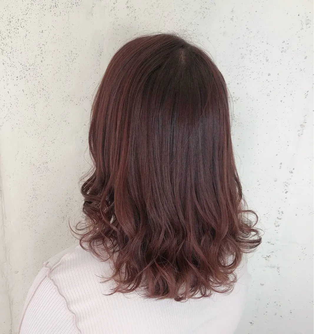 ミディアム カラー 透明感カラー🎀／ 寒色カラー／マツエクのヘアスタイル
