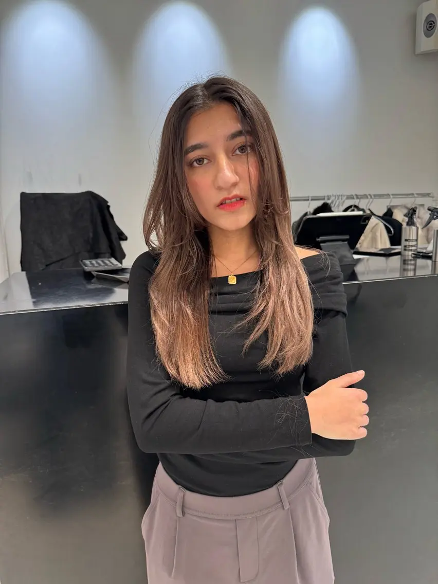 【骨格別🌟似合わせ】レイヤーカット➕艶コーティングtr💗の写真