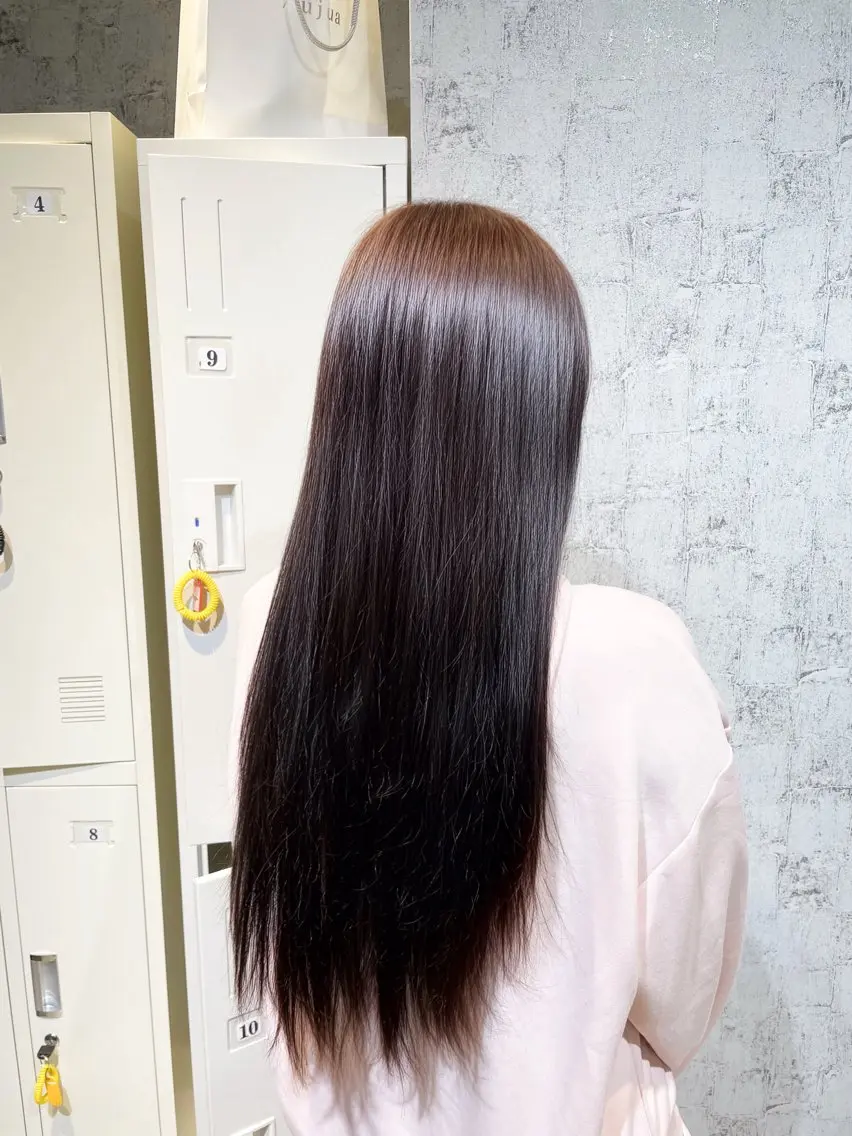 ロング ヘアカラー トリートメント 🌿似合わせ艶カラー DAIGOのヘアスタイル
