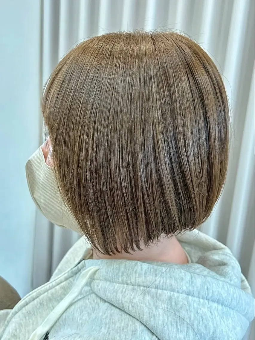 💛ᩚ赤み消し透明感💛ᩚブリーチなしダブルカラーの写真