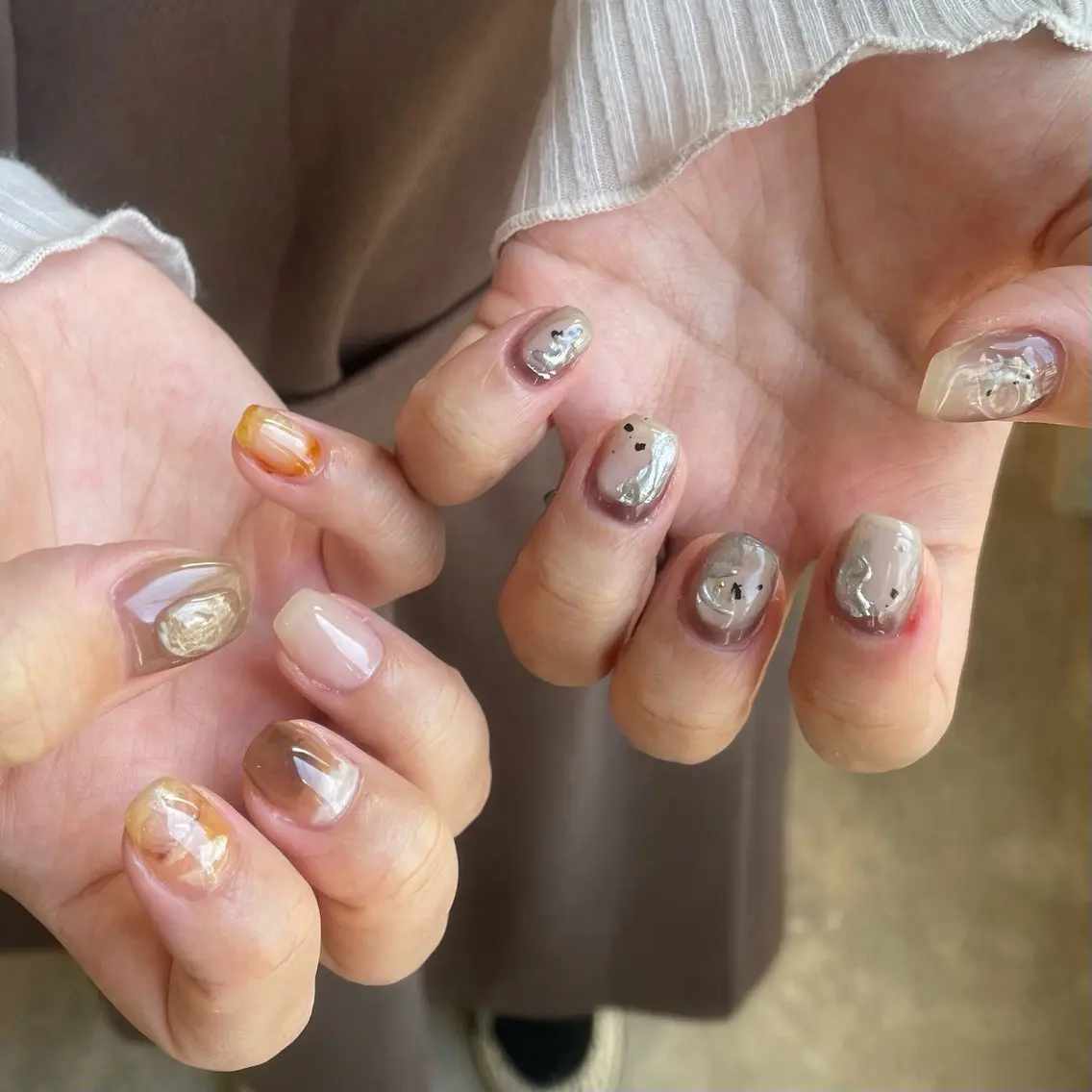 ネイル ハンドネイル nail salon zero°のネイルデザイン