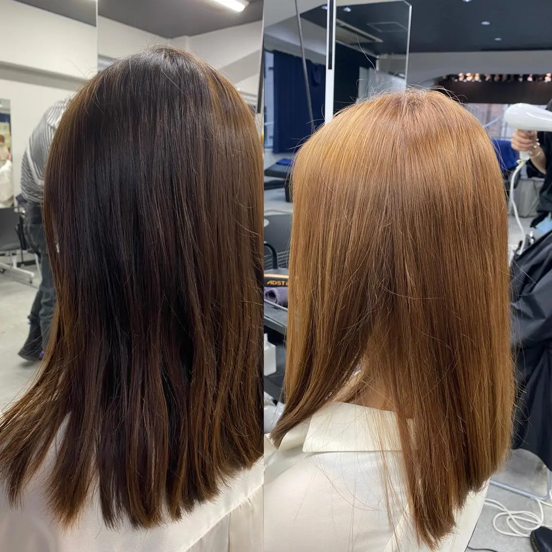 ミディアム カラー メンズ特化 水口湧太のヘアスタイル