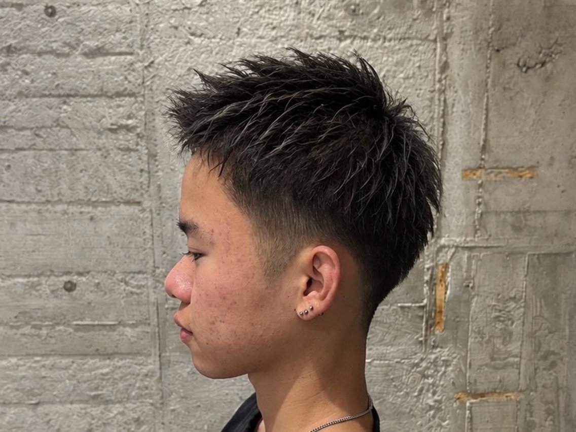 ショート メンズ 小笠原 栞菜のヘアスタイル