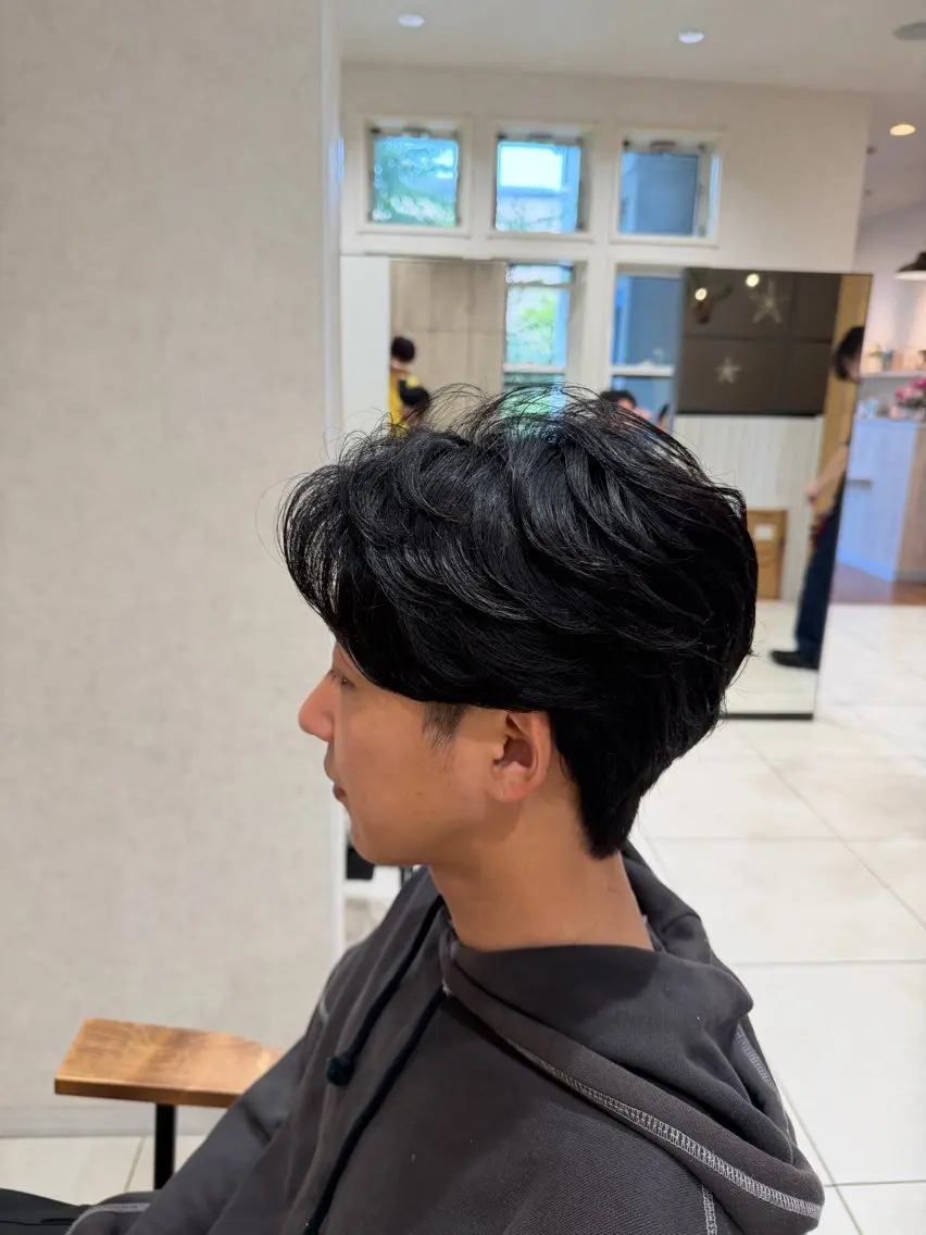 メンズ カット パーマ メンズ特化🔥パーマ 支持率1🔥たけしのヘアスタイル