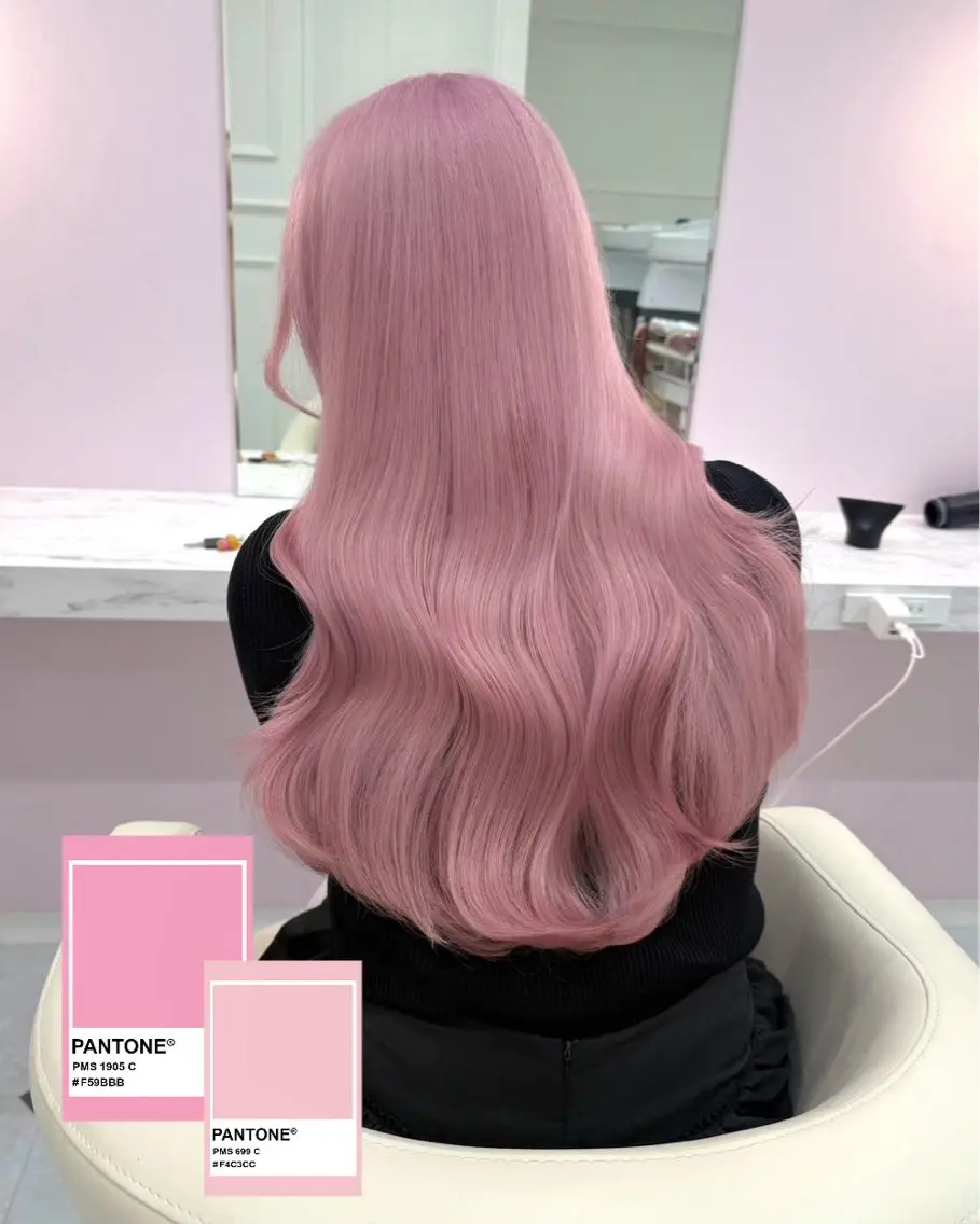 【6/14限定🌟】リタッチブリーチ+カラー+クイックトリートメント🎀の写真