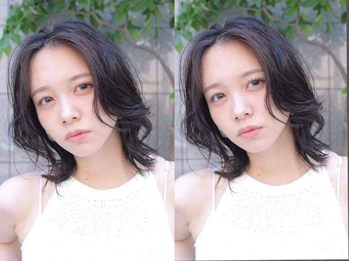 ミディアム カラー i'll アシスタントのヘアスタイル
