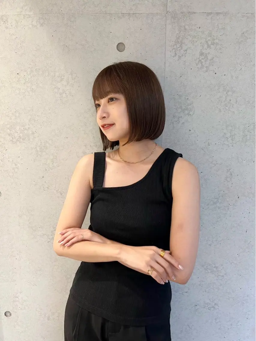 ミディアム 【ボブ限定✂︎】髪質 改善艶ボブ¦RICOのヘアスタイル