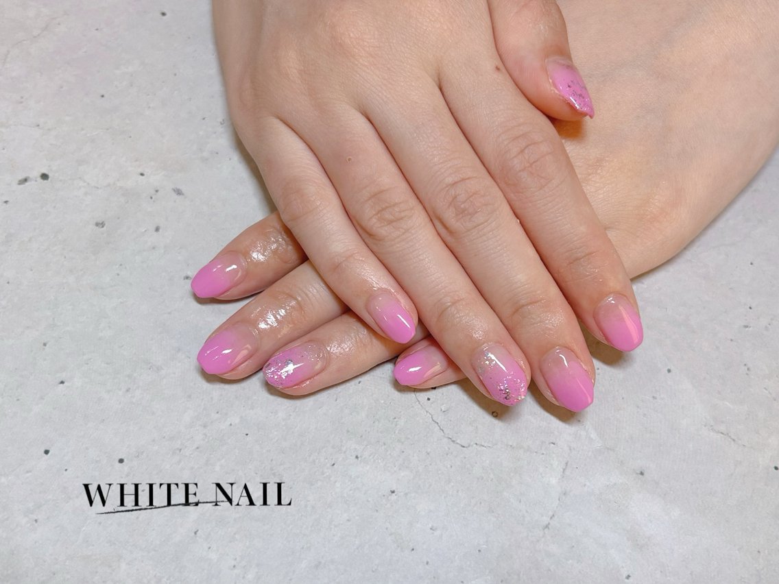 ネイル ハンドネイル WHITE NAIL ホワイトネイルのネイルデザイン