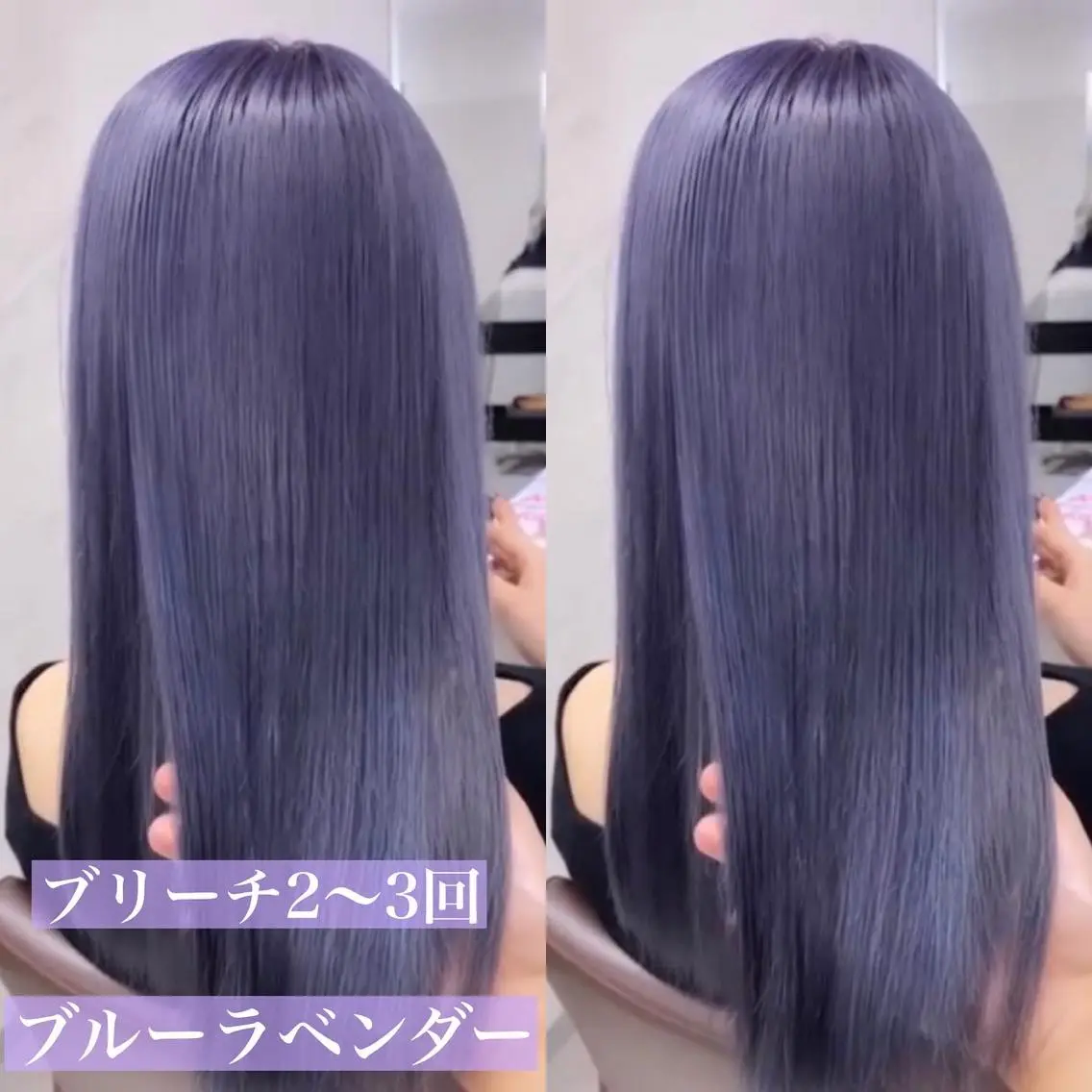 ミディアム カラー jill by gisel＿のヘアスタイル