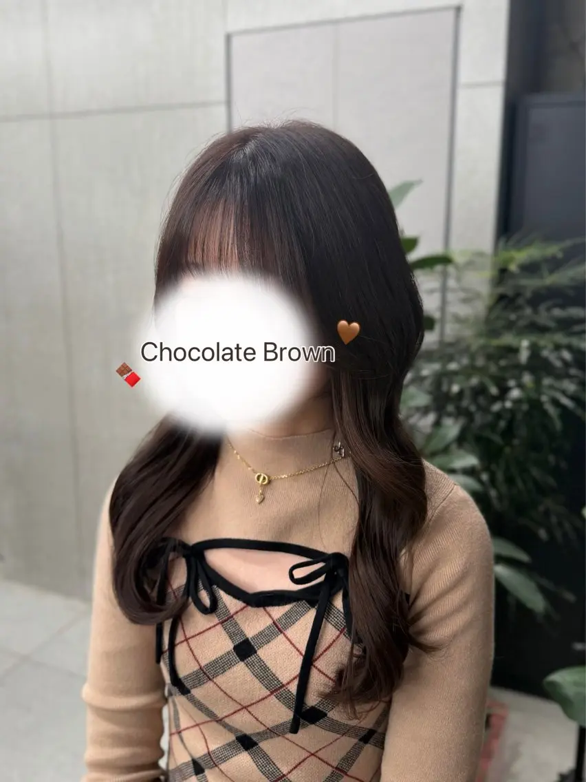 ロング カラー ブラウンカラー カット ヘアカラー きょうか 🍀のヘアスタイル