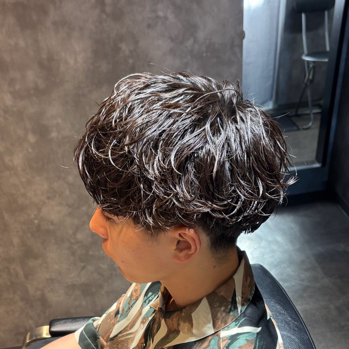 パーマ メンズ メンズパーマ 【シャドウパーマ】 メンズCHISAKIのヘアスタイル