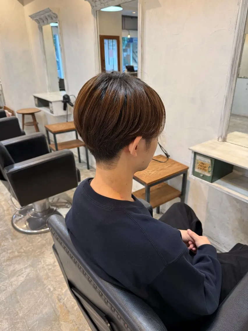 ミディアム メンズ Babylone 飯尾 香音のヘアスタイル