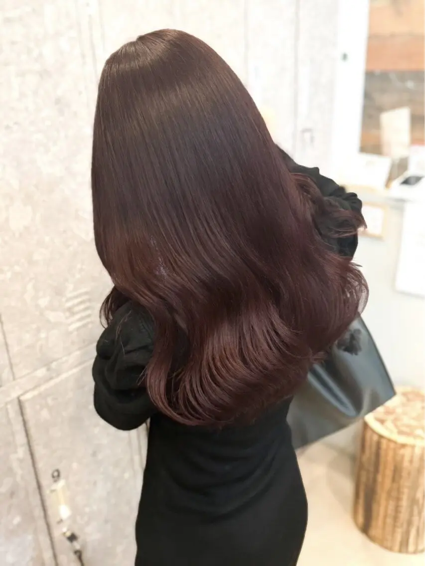 カラー ヘアカラー 本田 彩乃のヘアスタイル