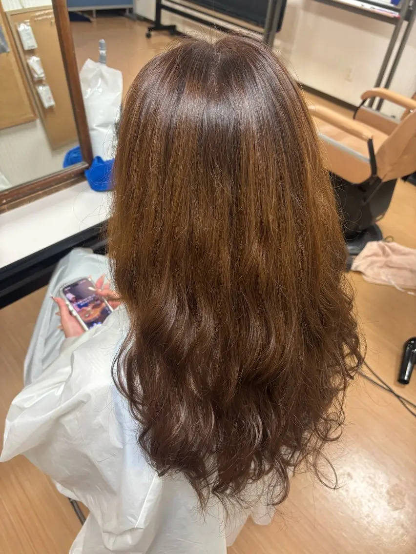カラー FUKUDA AOIのヘアスタイル